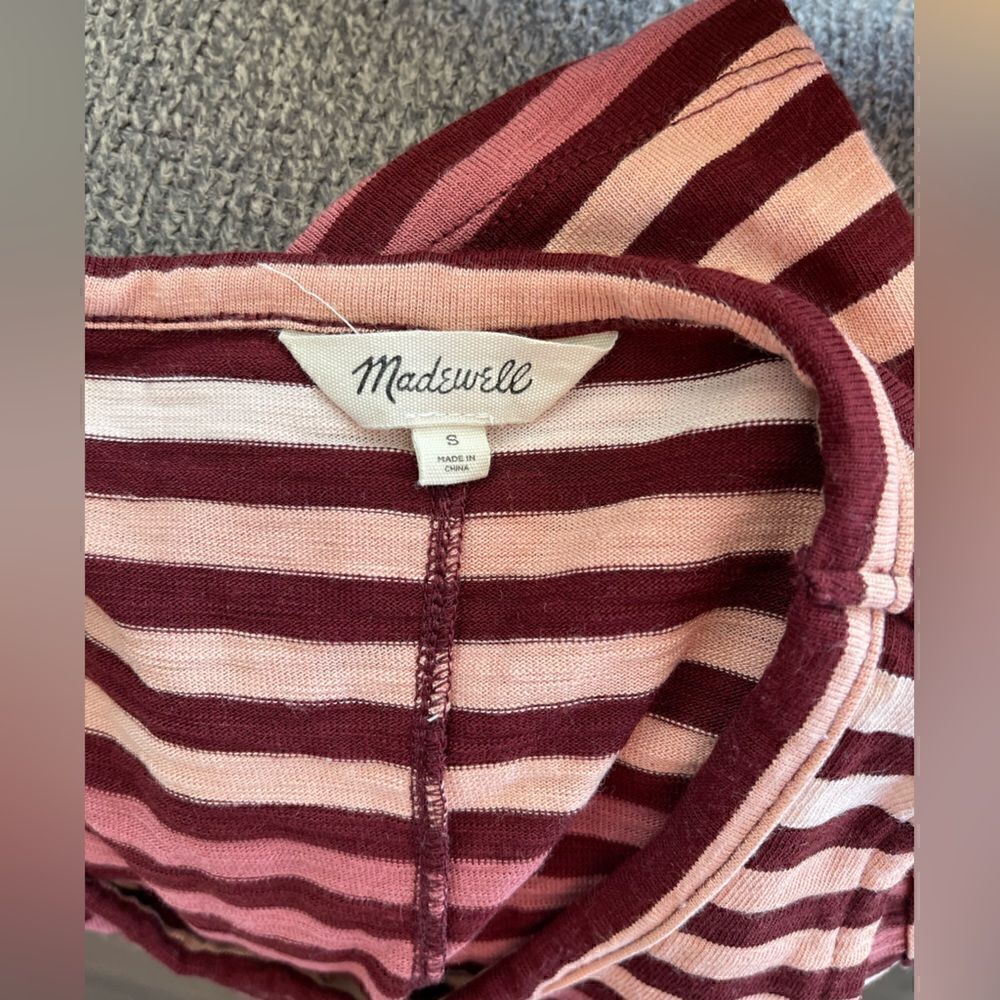 ⭐️3 for $10⭐️ Madewell HighPoint Sulley Striped Swing Dress - Picture 5 of 11